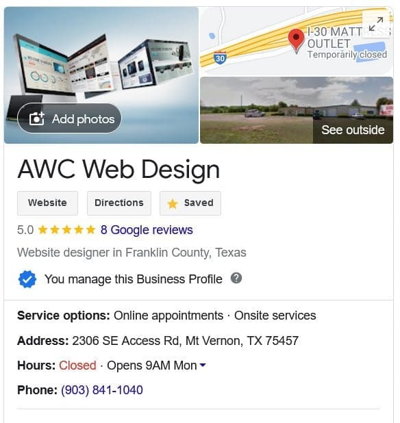 AWC Web Design